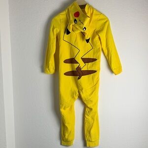 Pokemon Pikachu Kids Costume in Bright Yellow